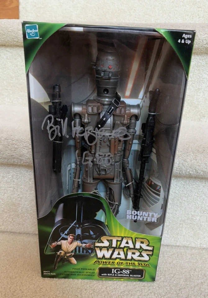 IG-88 12-Inch Action Figure Star Wars Power of the Jedi 2000 Hasbro BOX ONLY