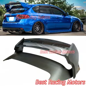 For 2008-2014 Subaru Impreza STi Hatch VR V1 Style Rear Roof Spoiler (Carbon) - Picture 1 of 3