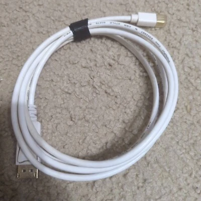 High Speed Mini DP to DP Cable Mini DisplayPort to DisplayPort  6ft Gold Plated - Image 1 of 4