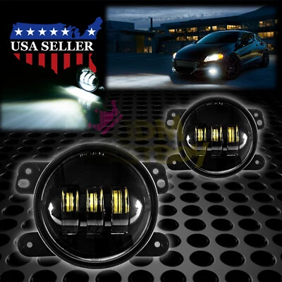 Par de luces antiniebla LED transparentes para Jeep Grand Cherokee 11-12 ajuste repuesto F3 Foto 1 de 4