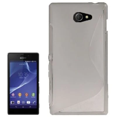 Tagua S-STYLE S-LINE DESIGN Curva Custodia Bumper sony Xperia M2 S50h Nuovo - Immagine 1 di 3