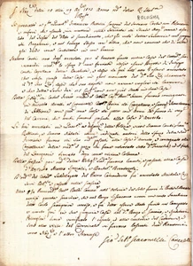 TT564-PERIODO NAPOLEONICO-BOLOGNA 1803 RAPPORTO DI POLIZIA DELLA GUARDIA NAZION. - Picture 1 of 1
