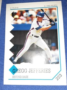 Pegatinas Panini 1992 (METS) #223 Gregg Jefferies - Imagen 1 de 1