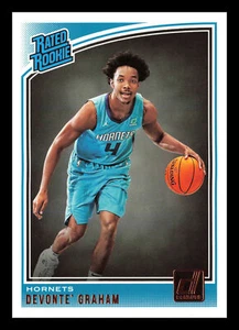 Baloncesto Devonte' Graham #189 2018-19 Donruss Charlotte Hornets - Imagen 1 de 2