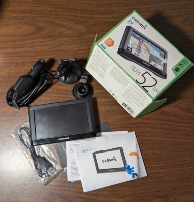 GARMIN nüvi 52LM (N. America) 5" GPS Navigator ~ Lifetime Maps Tested & Updated - Image 1 of 3