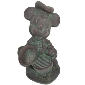 Vintage 1997 Disney Mickey Mouse Hide-a-Key Hideakey Outdoor Garden Statue - Picture 1 of 10