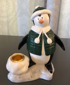 Penguin Taper Candle Holder - Bild 1 von 3