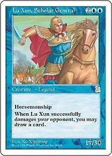 Magic MTG - Lu Xun, Scholar General - Portal 3 - EXC - CN - Photo 1/1