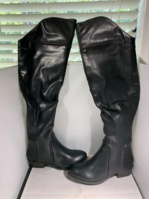 Botas para mujer Report Signature Gema Engineer negras sobre la rodilla - ¡Varias tallas! Foto 1 de 2