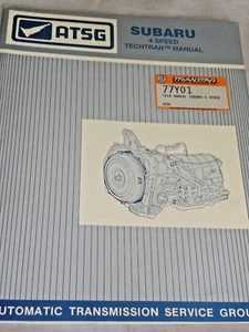 ATSG Transmission Service MANUAL Techtran Subaru 4 Speed FREE SHIPPING - Bild 1 von 1