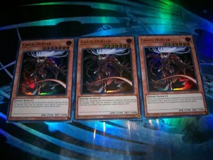 3x Chaos Hunter 1st Edition Ultra Rare RA02-EN007 Yu-Gi-Oh! - Picture 1 of 1