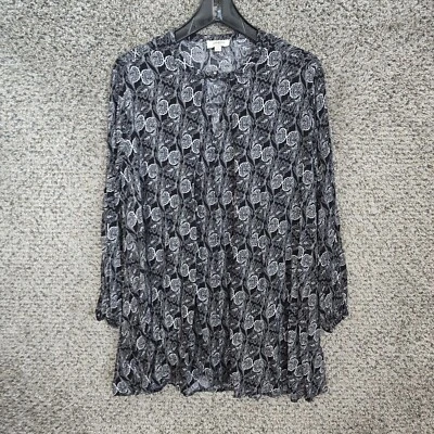 Vestido UMGEE Mujer Mediano Negro Floral Mini Cerradura Cuello Informal Boho Damas Foto 1 de 4