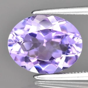 ๐ 3.29ct VS Oval Natural Purple Amethyst - Unheated, Gorgeous Brazil Gemstone - Picture 1 of 4