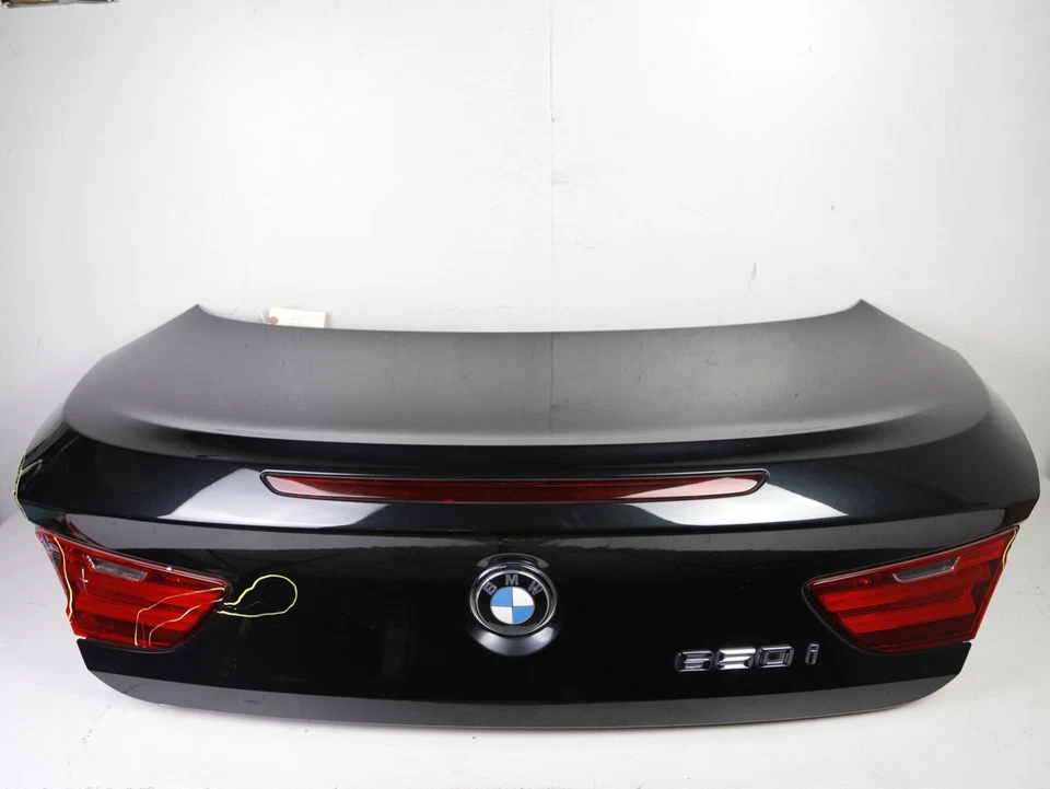2012-2018 BMW F13 640i 650i COUPE LID TRUNK W/ CAMERA CARBON BLACK METALLIC 416 - Image 1 of 4