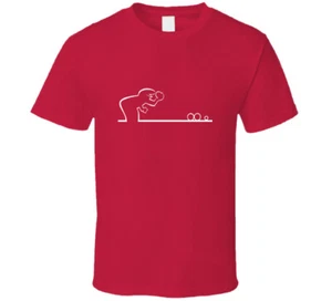 La Linea Petanque Vintage Retro Style T Shirt - Picture 1 of 3