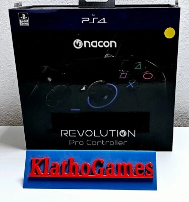 Controller Nacon Revolution Pro compatibile per Playstation 4 Black Gamepad Y845 - Immagine 1 di 4