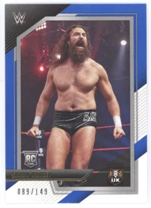 Saxon Huxley 2022 Panini WWE NXT Base Rookie Blue Parallel 89/149 RC - Picture 1 of 2