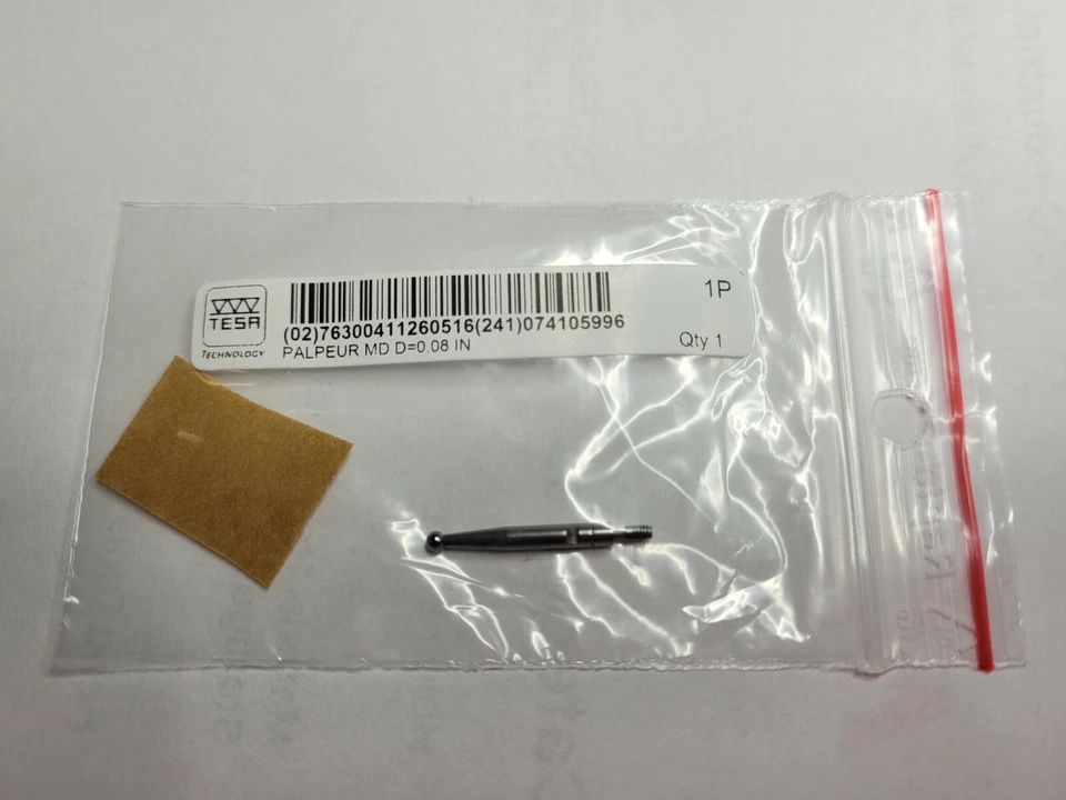 .080  Interapid Carbide ball diam test indicator contact point for 312 series  - Image 1 of 1