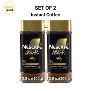 2er Pack Nescafe Goldblond Espresso Röstung Instantkaffee je 3,5 Unzen Ablaufdatum 9/2026 - Bild 1 von 2
