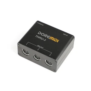 DOREMiDi THRU-3 MIDI Host Box Converter 1 MIDI input into 3 MIDI out 16 Channels - Picture 1 of 10