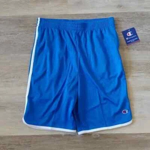 NWT Champion Boys Blue Athletic Pull Up Shorts Size XL - Picture 1 of 6