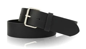 FRONHOFER Herrengürtel Leder schwarz braun 40mm Rollschnalle Stahl Jeansgürtel - Bild 1 von 7