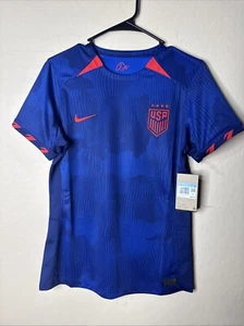Nike USWNT USA Soccer Jersey Blue 2023 DR4000-406 Womens Size Medium - Picture 1 of 8