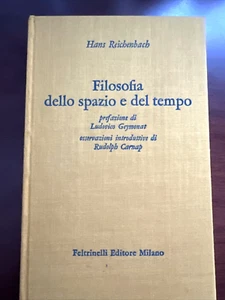 Vintage Hans Reichenbach - Filosofia dello spazio e del tempo - Feltrinelli 1977 - Foto 1 di 21