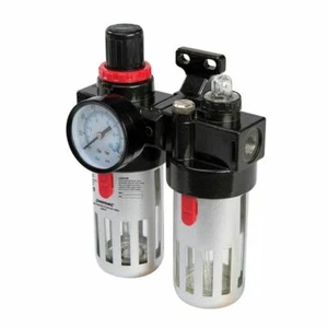 Air Line Filter Regulator Lubricator Tool 0.5-8.5 Bar 150ml Capacity - Picture 1 of 4