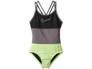 Nike Spiderback One-Piece Vlot Glow Girl’s Size 8 - Picture 1 of 2