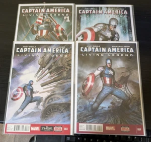 Captain America Living Legend 2013 #1-4 Marvel Comics Set - Picture 1 of 1