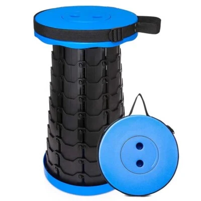 Tragbarer Klappstuhl Höhenverstellbar Hocker Klapphocker Teleskop Schemel 150 MJ - Bild 1 von 4