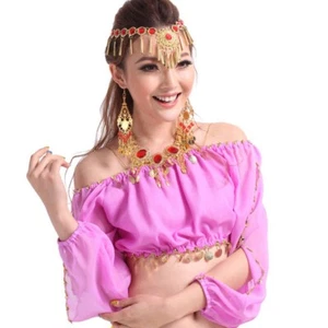 RÄUMUNGVERKAUF C91600 Bauchtanz Kostüm Oberteil  Belly Dance Top - Bild 1 von 11