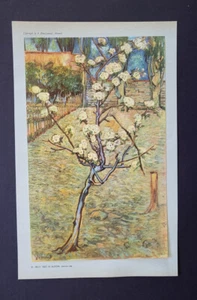 Vincent Van Gogh "Fruit Tree In Bloom" Mounted Offset Lithograph 1936 - Picture 1 of 3