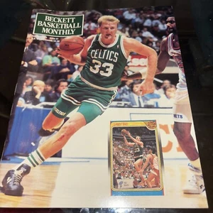 Beckett Basketball Card Monthly #7 February 1991 Larry Bird - Picture 1 of 2