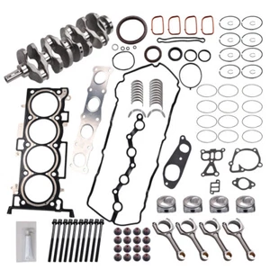 For 11-20 Hyundai Kia 2.4L Engine Rebuild Overhaul Kit Crankshaft Con Rods G4KJ - Picture 1 of 16