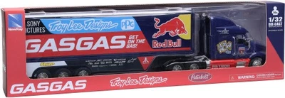 New Ray Toys 1:32 Scale Red Bull Gas Gas - Transporter Truck Motorcycle ATV/UTV - Image 1 of 4