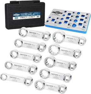 Firstinfo F3451A 3/8 Zoll Antrieb Drehmoment Adapter Set, 12-Punkt 10-19 mm, schwarz  - Bild 1 von 8