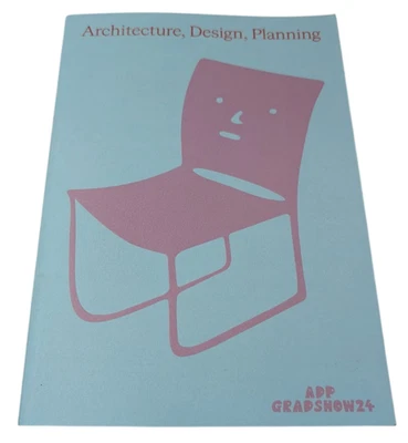 Architecture Design Planning ADP Gradshow24 Exhibition Catalog Paperback - Image 1 of 4