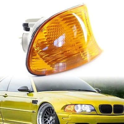 For BMW 323Ci 328Ci 325Ci 330Ci Front Right Turn Signal Light With Yellow Lens - Image 1 of 4