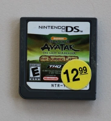 Avatar: The Last Airbender The Burning Earth (Nintendo DS, 2007) Cartridge Only - Image 1 of 4