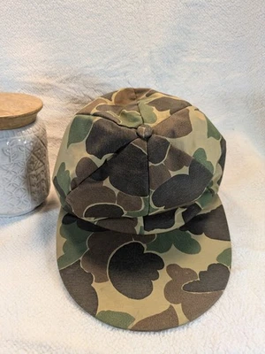 Insulated Waterproof Camouflage Hunting Hat with Ear Flaps - Large Bill - Image 1 of 4