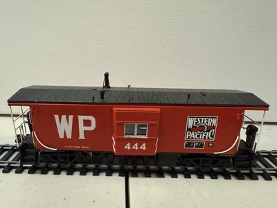 Overland Models INC WP Steel Bay Window Caboose #444 HO Brass Model - Image 1 of 4