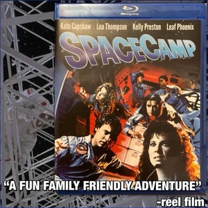 Space Camp (Blu-ray) 80s Space Adventure! Lea Thompson, Joaquin Phoenix MINT! - Picture 1 of 5