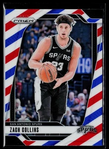 2024-25 Panini Prizm #197 Zach Collins Prizms Red White and Blue - Picture 1 of 2
