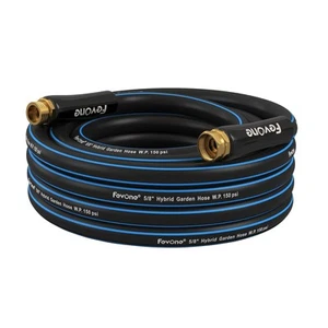 25ft Heavy Duty Garden Hose, 2-Year Warranty Offered by Manufacturer, Water H... - Picture 1 of 8