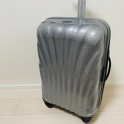 新秀丽 Cosmolite Spinner 61 银色 4 轮 50L 手提箱行李箱 — 第 1/4 张图片