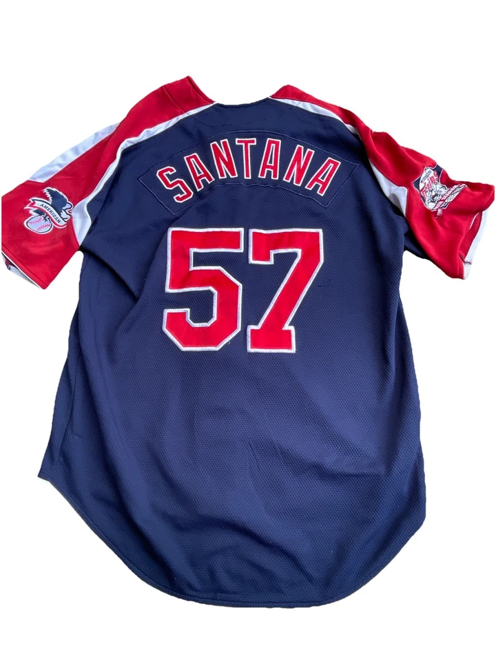 Vintage Nike Minnesota Twins Johan Santana #57  40th Season  Jersey Size S - Image 1 of 4
