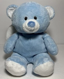 Blue Ty Pluffies Engel Teddybär Tylux 2011 Beanie Plüsch superweich ohne Hängeetikett - Bild 1 von 8