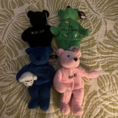 WWF 1999 (4) Attitude Bears Road Dog, B A. Billy Gunn, Sable, Al Snow Foto 1 de 4